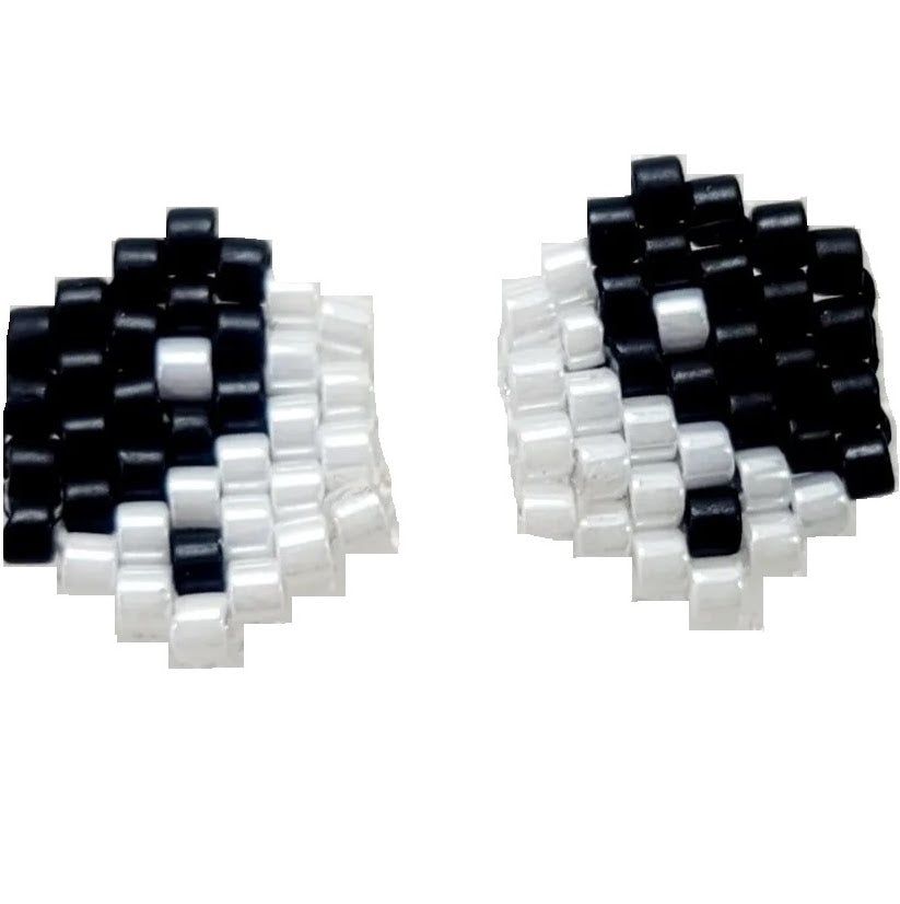 Jin Jan Miyuki Stud Earrings