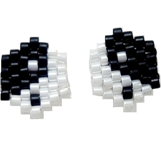 Jin Jan Miyuki Stud Earrings