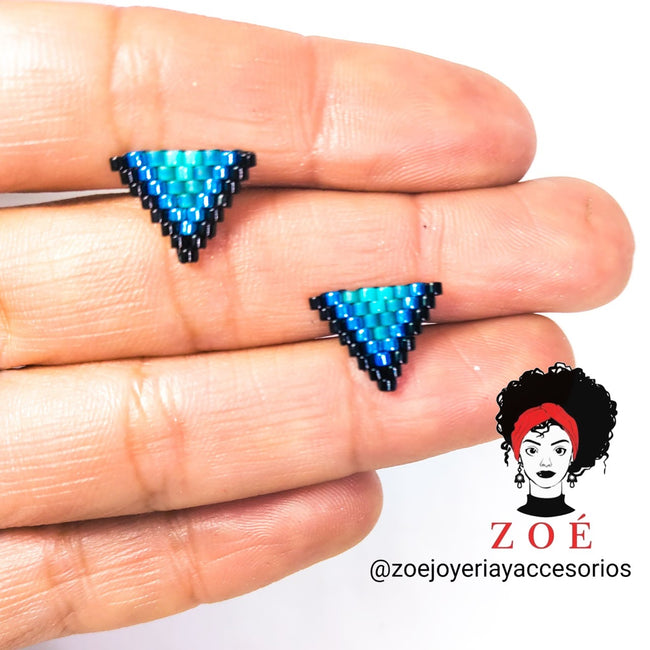 Trinablue Miyuki Stud Earrings