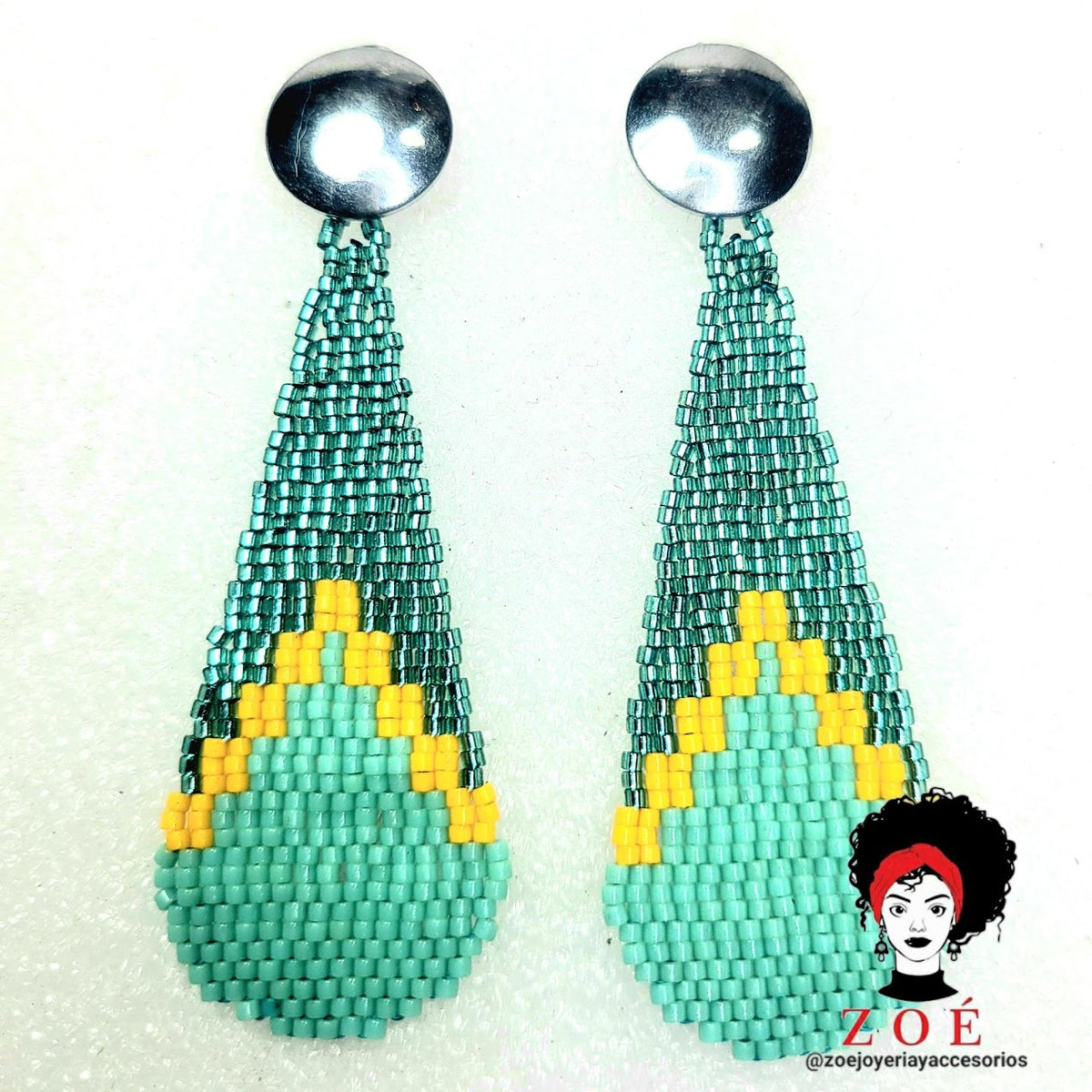 Radiant Green Earrings