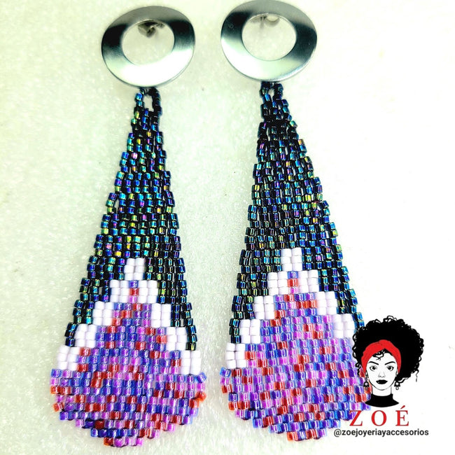 Radiant Violet Earrings