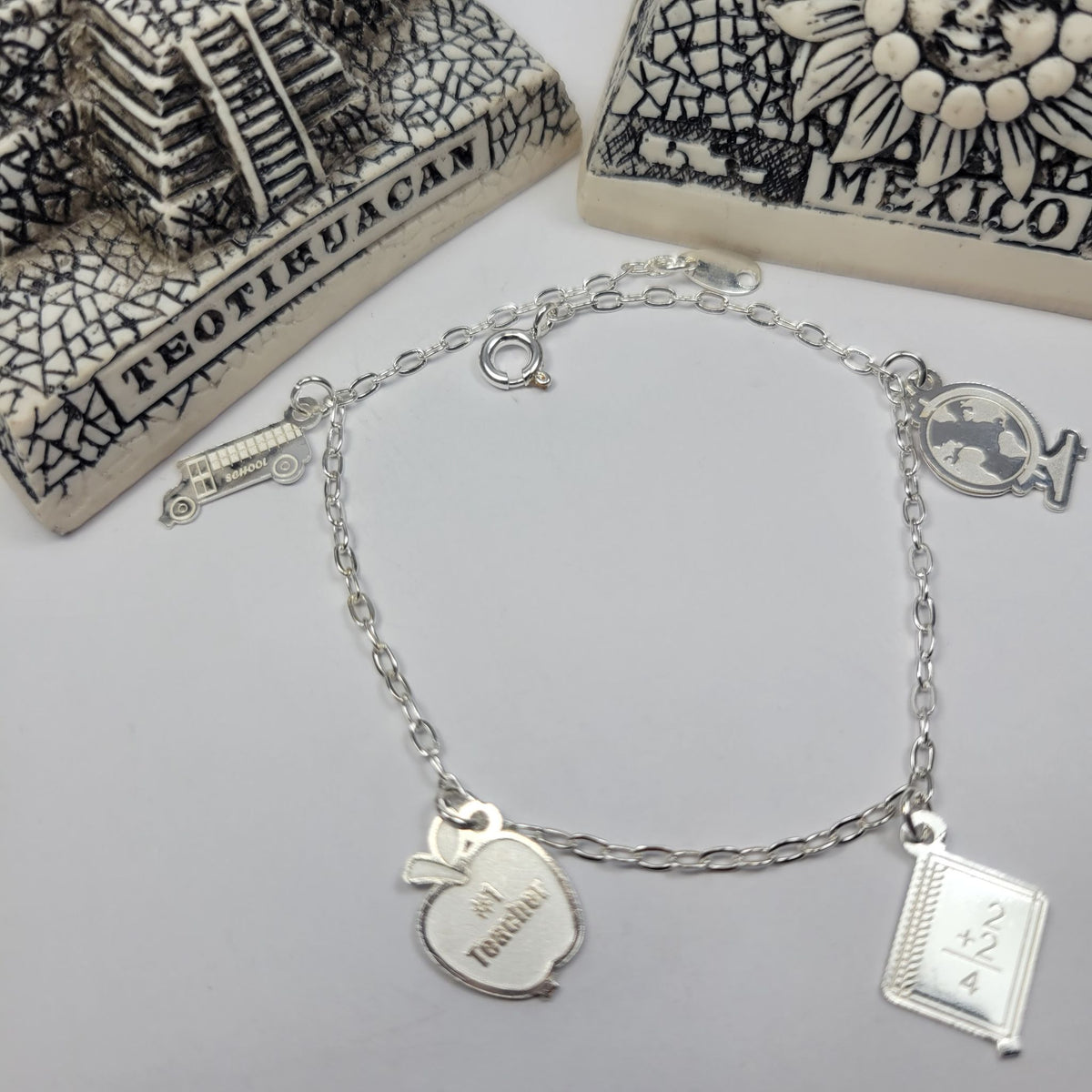 Mexican Silver Bracelet — Design 5