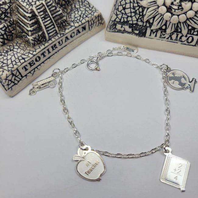 Mexican Silver Bracelet — Design 5