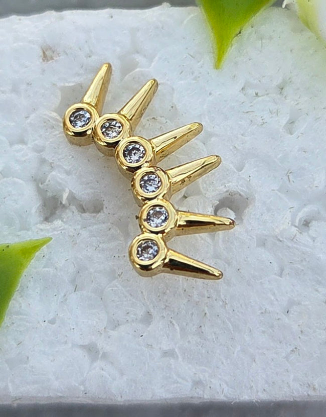 Solitaire Earrings
