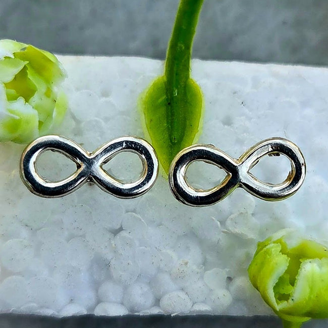 Silver Stud Earrings 11