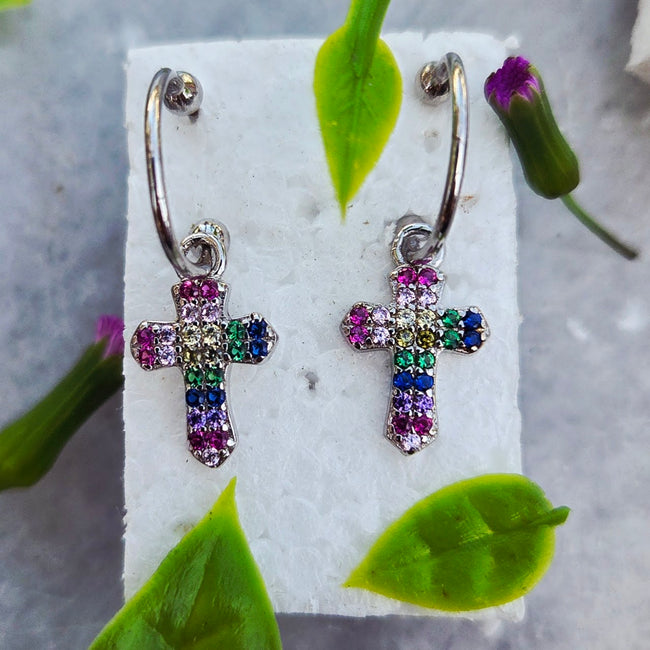 Silver Stud Earrings 19