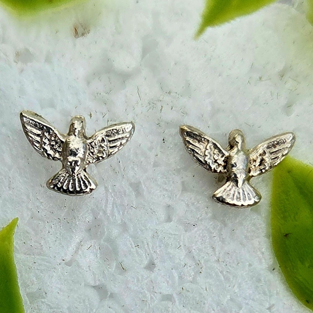 Silver Stud Earrings 20