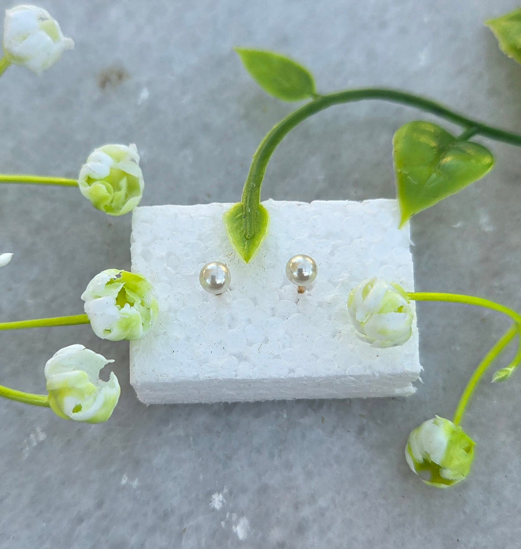 Silver Stud Earrings