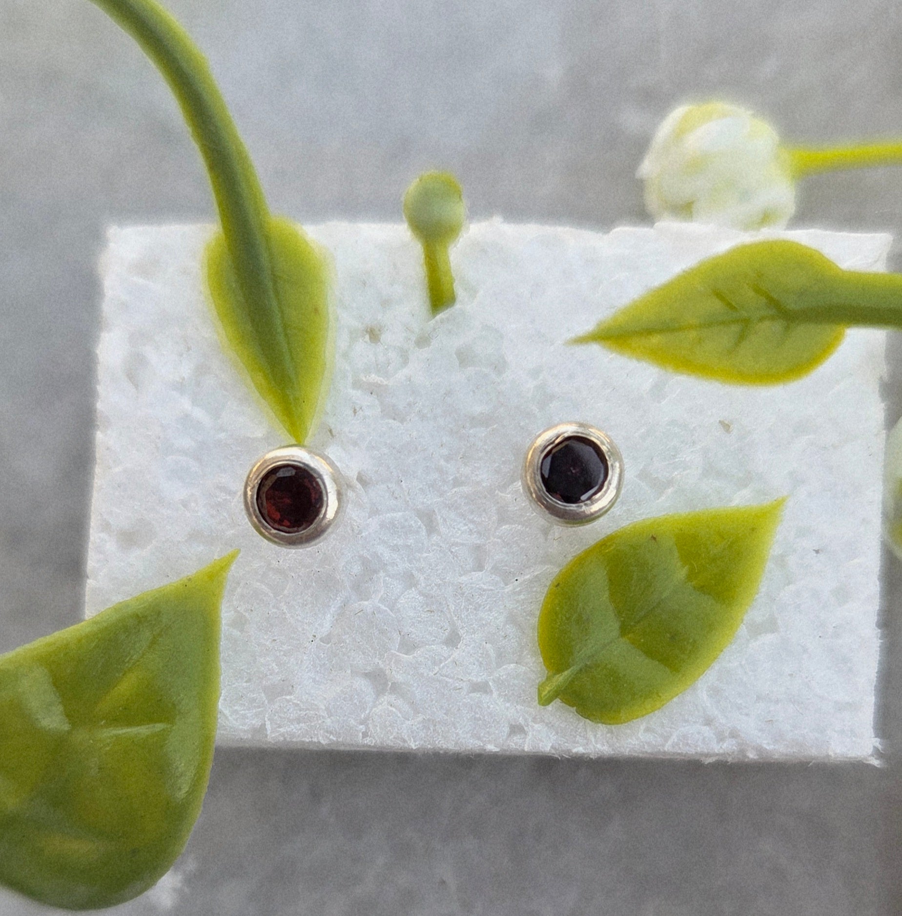 Silver Stud Earrings
