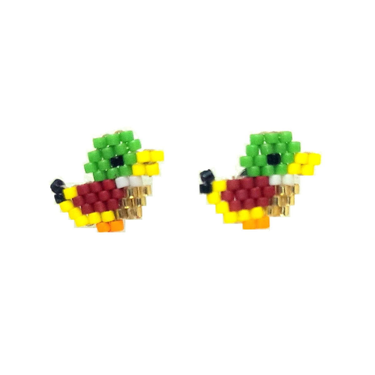 Duck Miyuki Stud Earrings