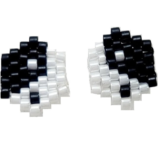 Jin Jan Miyuki Stud Earrings