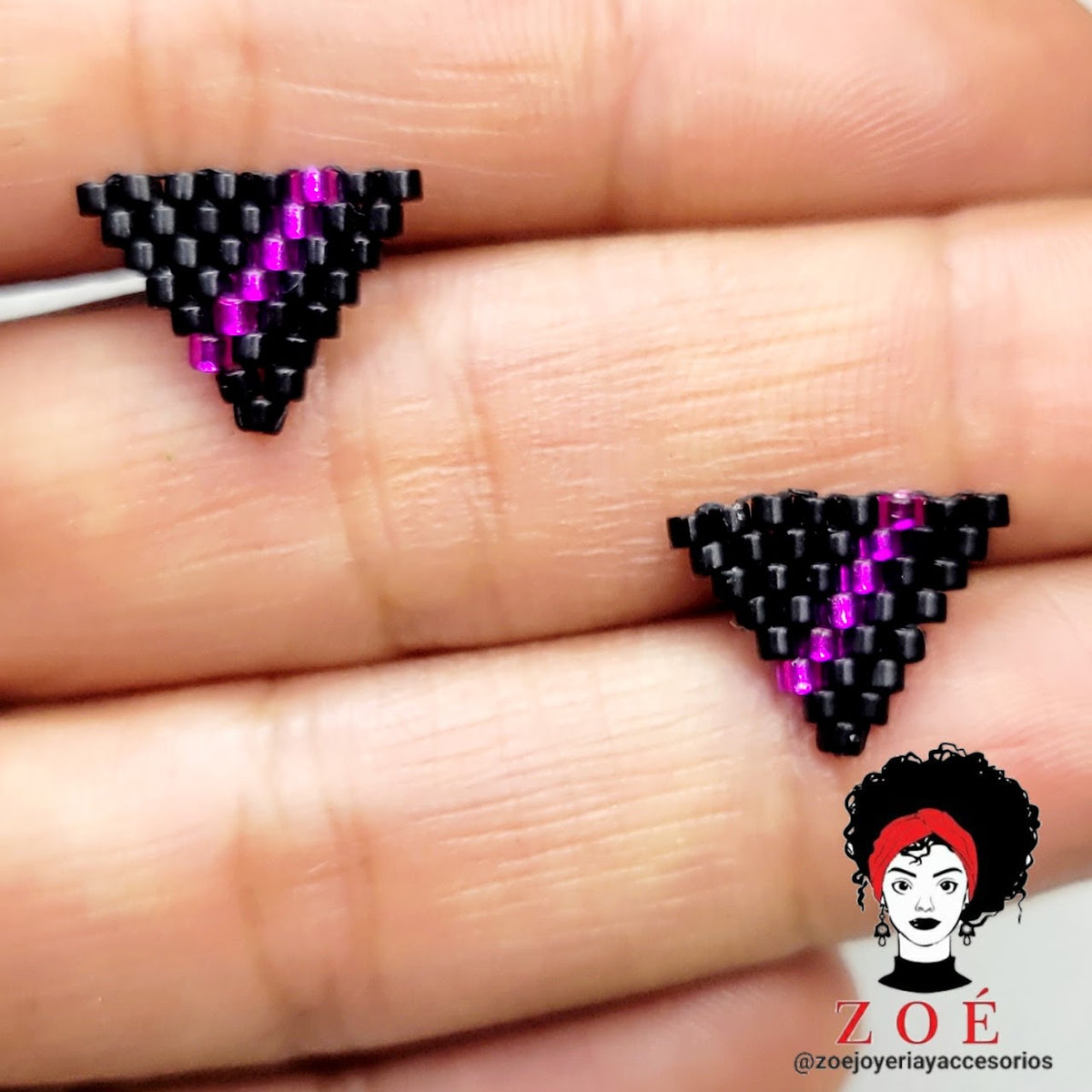 Trinane Miyuki Stud Earrings