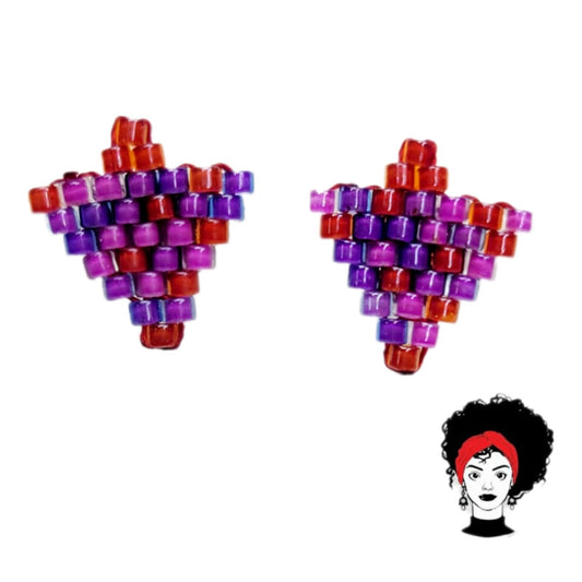 Trinavi Miyuki Stud Earrings