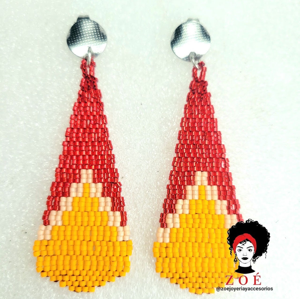 Radiant Red Earrings