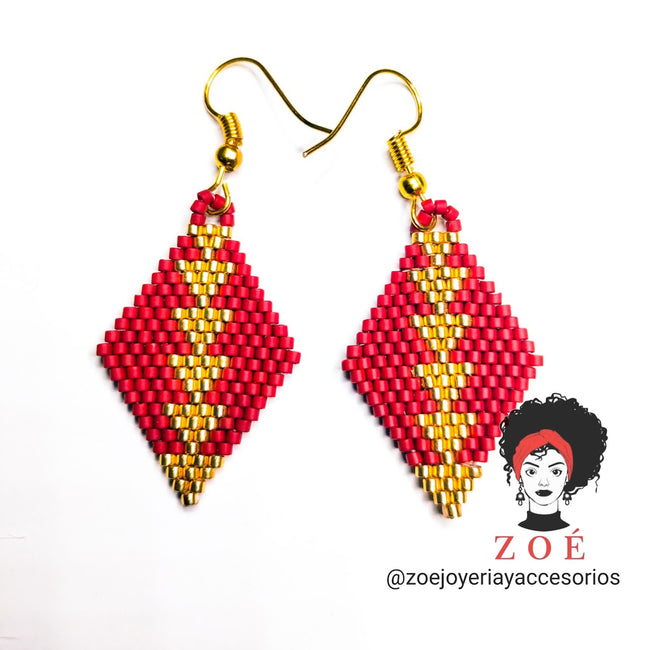 Red Wine Diamonds Earrings
