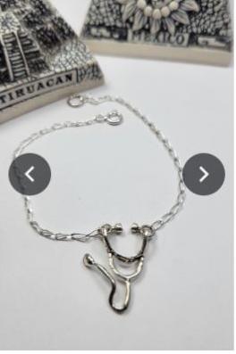 Mexican Silver Bracelet — Design 6
