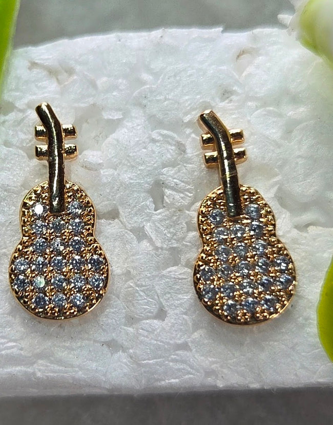 Guitar Earrings