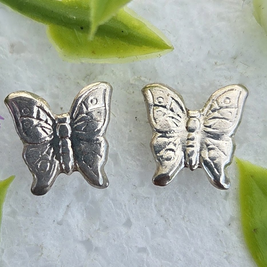 Silver Stud Earrings 9